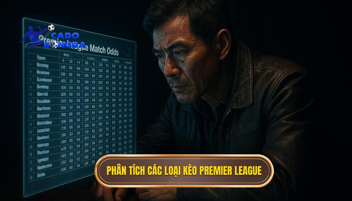 Phân Tích Chuyên Sâu Các Loại Kèo Đặc Trưng Premier League
