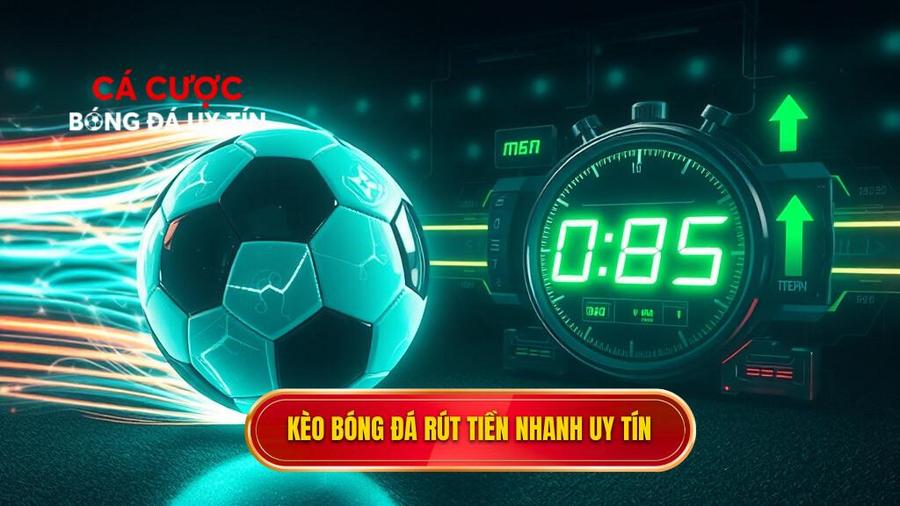 Kèo bóng đá rút tiền nhanh uy tín