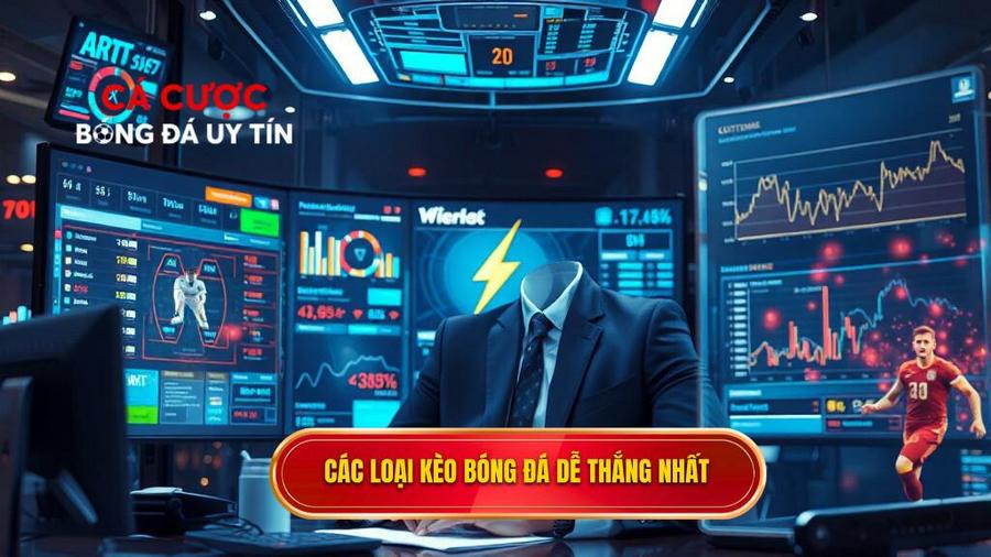 Các loại kèo bóng đá dễ thắng nhất