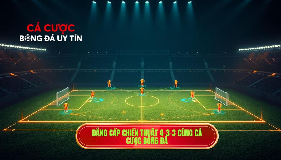 Chiến thuật bóng đá 4-3-3 hiệu quả: Bí quyết làm chủ cuộc chơi